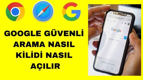 güvenli arama kilidi nasıl açılır